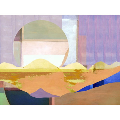 Pink Paint White Modern Wood Framed Art Print by Cartissi