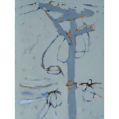 Wires VI Gold Ornate Wood Framed Art Print with Double Matting by Ferrell, Erin McGee