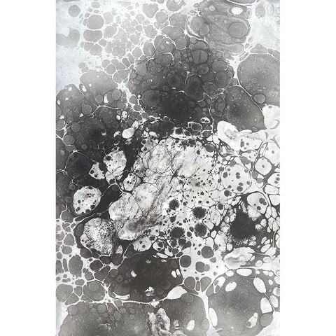 Marbling VI Gold Ornate Wood Framed Art Print with Double Matting by Ferrell, Erin McGee
