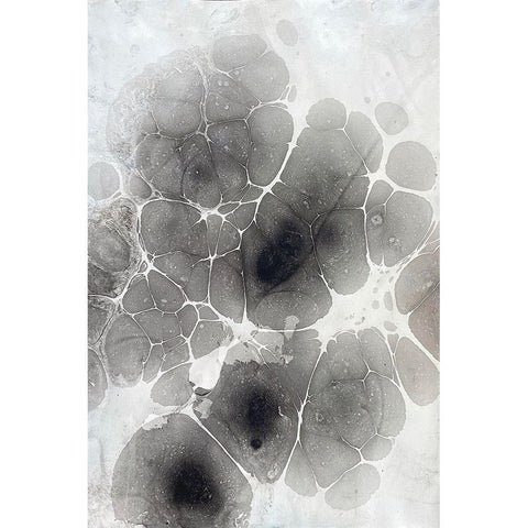 Marbling XI Gold Ornate Wood Framed Art Print with Double Matting by Ferrell, Erin McGee