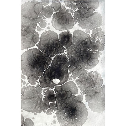 Marbling XIV Gold Ornate Wood Framed Art Print with Double Matting by Ferrell, Erin McGee