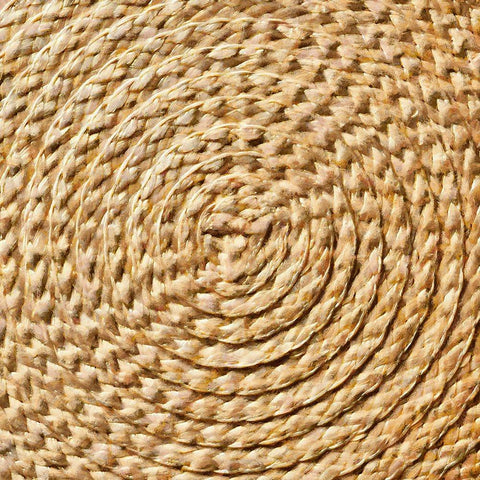 Basket Bottom III Black Modern Wood Framed Art Print with Double Matting by Saunders, Alonzo