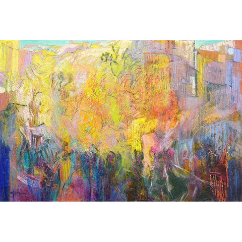 Incantanta White Modern Wood Framed Art Print by Fagan, Dorothy