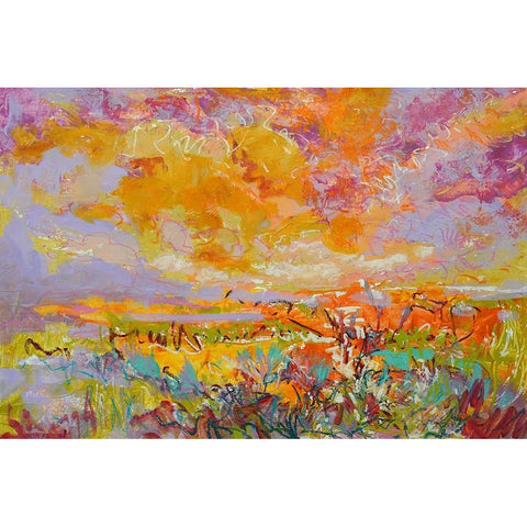 Radiance Remembered Black Modern Wood Framed Art Print by Fagan, Dorothy