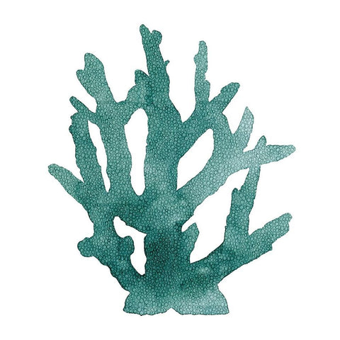 Coral Souvenirs I White Modern Wood Framed Art Print by Popp, Grace