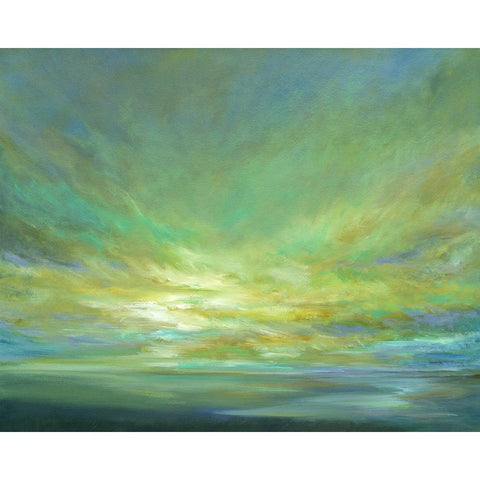 Coastal Views II Gold Ornate Wood Framed Art Print with Double Matting by Finch, Sheila