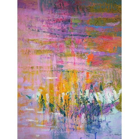 Twilight Resting Black Modern Wood Framed Art Print with Double Matting by Fagan, Dorothy