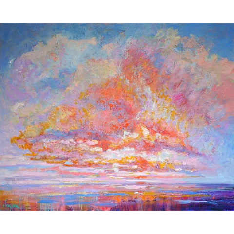 Blessed Eve II Black Modern Wood Framed Art Print with Double Matting by Fagan, Dorothy