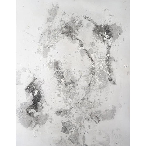 Frozen Vapor II Black Modern Wood Framed Art Print with Double Matting by Willett, Michael