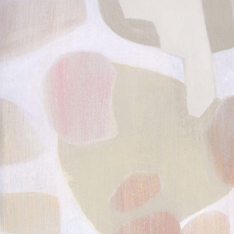 Blush Rock I Gold Ornate Wood Framed Art Print with Double Matting by Popp, Grace