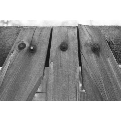 Found Textures V White Modern Wood Framed Art Print by Johnson, Jason