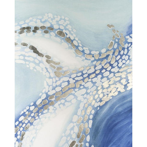 Teeming I White Modern Wood Framed Art Print by Lam, Vanna