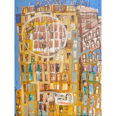 Bandaloo II Gold Ornate Wood Framed Art Print with Double Matting by Ferrell, Erin McGee