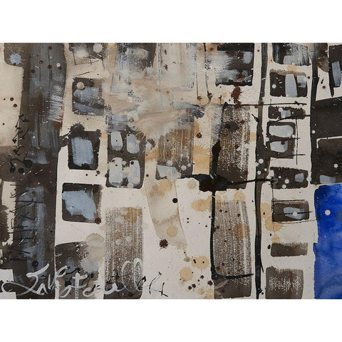 Bahrain V White Modern Wood Framed Art Print by Ferrell, Erin McGee