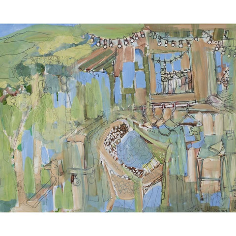 Hawaii III Black Modern Wood Framed Art Print by Ferrell, Erin McGee