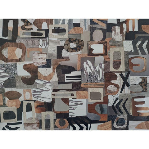 Safari Camp Serengeti III Black Modern Wood Framed Art Print by Good, Coco