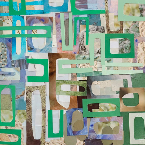 Yucatan Mayan Village I White Modern Wood Framed Art Print with Double Matting by Good, Coco