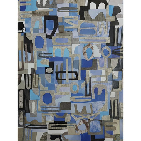 Skies Over the Camargue III Black Modern Wood Framed Art Print by Good, Coco