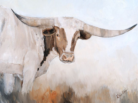 My Way or the Highway White Modern Wood Framed Art Print with Double Matting by Winkler, Kathy