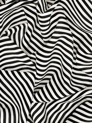 Black White Bold and Bright I Black Ornate Wood Framed Art Print with Double Matting by Aldridge, Ashley