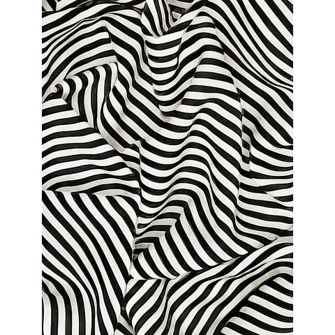 Black White Bold and Bright I White Modern Wood Framed Art Print by Aldridge, Ashley