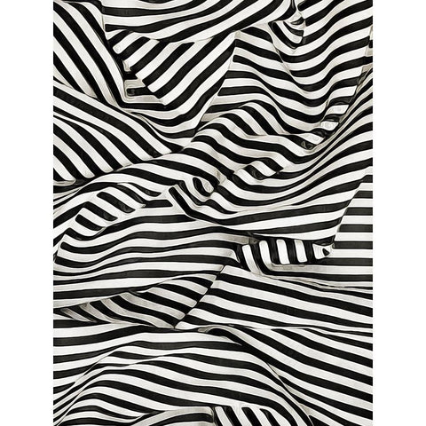 Black White Bold and Bright II White Modern Wood Framed Art Print by Aldridge, Ashley