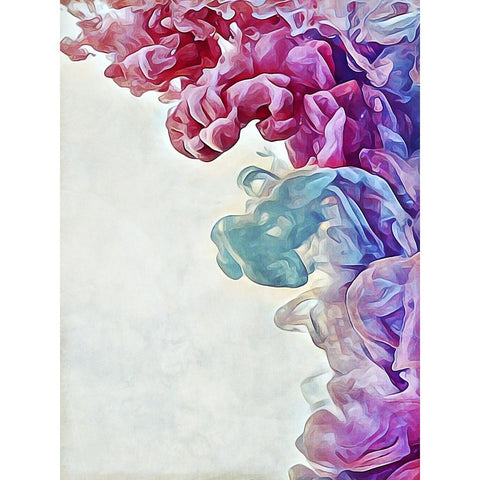 Cotton Candy Clouded Water I Gold Ornate Wood Framed Art Print with Double Matting by Aldridge, Ashley