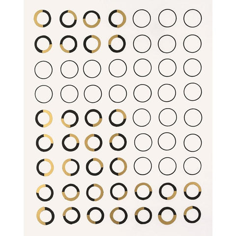 Minor Arc II White Modern Wood Framed Art Print by Lam, Vanna