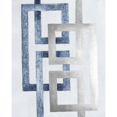 Transversal I Black Modern Wood Framed Art Print by Lam, Vanna