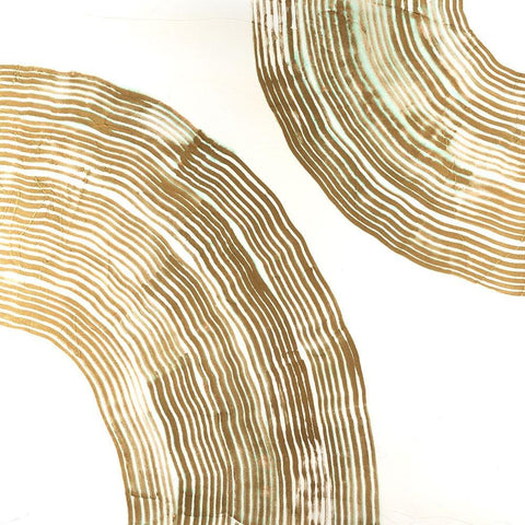 Sisal II White Modern Wood Framed Art Print by Lam, Vanna