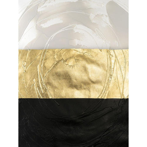 Triennial III Gold Ornate Wood Framed Art Print with Double Matting by Lam, Vanna