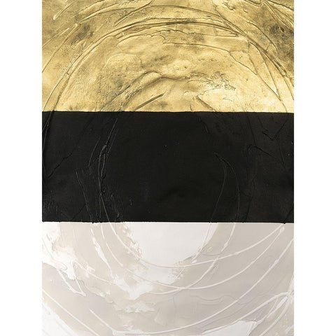 Triennial IV Gold Ornate Wood Framed Art Print with Double Matting by Lam, Vanna