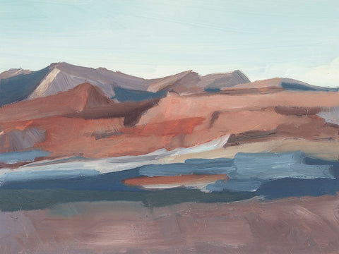 Sienna Ridge II Black Ornate Wood Framed Art Print with Double Matting by Harper, Ethan