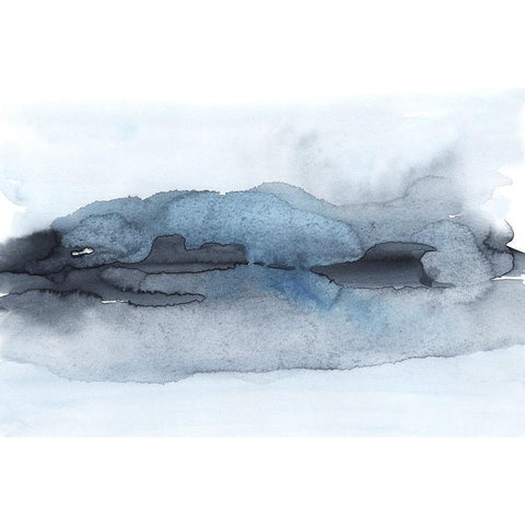 The Calm Before a Storm Black Modern Wood Framed Art Print by Haase, Andrea