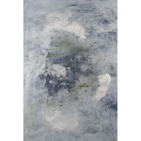 Indigo Dreamscape I White Modern Wood Framed Art Print by Willett, Michael