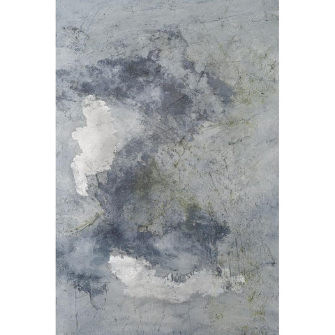 Indigo Dreamscape II Black Modern Wood Framed Art Print by Willett, Michael
