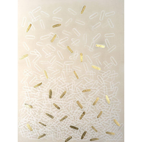 Capsules I White Modern Wood Framed Art Print by Lam, Vanna