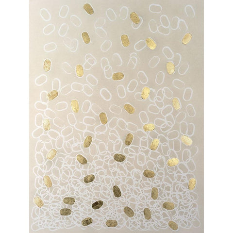 Capsules II Black Modern Wood Framed Art Print by Lam, Vanna