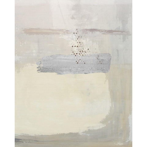 Tip Tone III White Modern Wood Framed Art Print by Smith, Karen