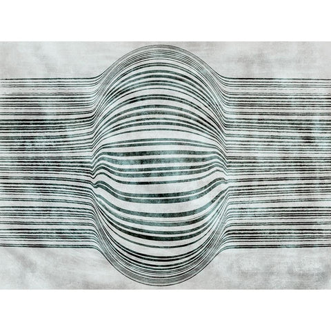 Forme voluptueuse Black Modern Wood Framed Art Print by Surma And Guillen