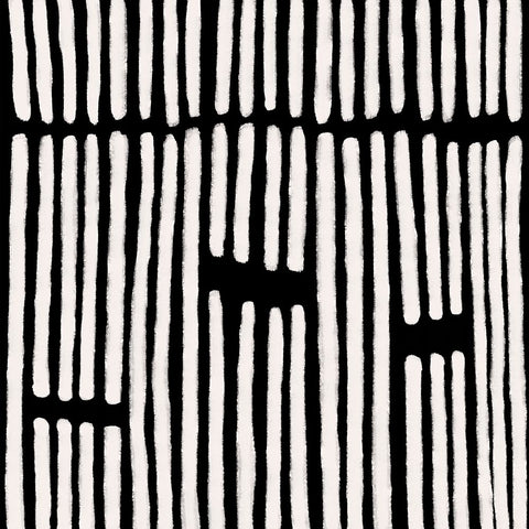 Dizziness II Black Ornate Wood Framed Art Print with Double Matting by Moore, Regina