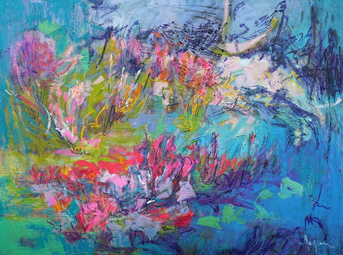 Threshold of a Dream Black Ornate Wood Framed Art Print with Double Matting by Fagan, Dorothy