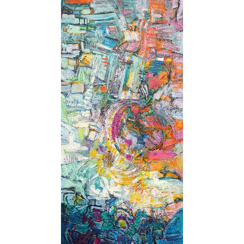 Stairway From Heaven  II Black Modern Wood Framed Art Print with Double Matting by Fagan, Dorothy