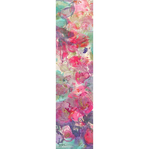 Promise Me a Rose Garden  I Gold Ornate Wood Framed Art Print with Double Matting by Fagan, Dorothy