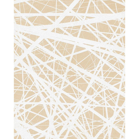 Vertical  Modern Batik  I Black Modern Wood Framed Art Print by Saunders, Alonzo