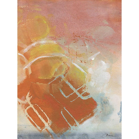 Sky Beyond I Gold Ornate Wood Framed Art Print with Double Matting by Combs, Joyce