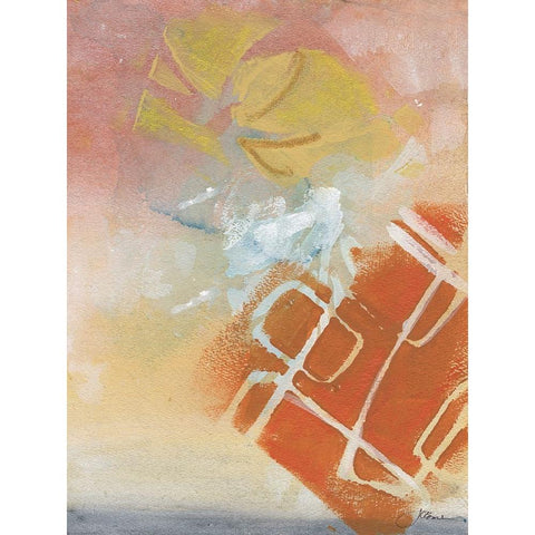 Sky Beyond II Gold Ornate Wood Framed Art Print with Double Matting by Combs, Joyce