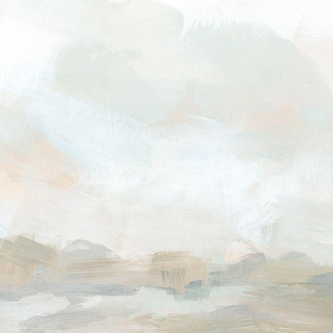 Mesa Whiteout I Gold Ornate Wood Framed Art Print with Double Matting by Vess, June Erica