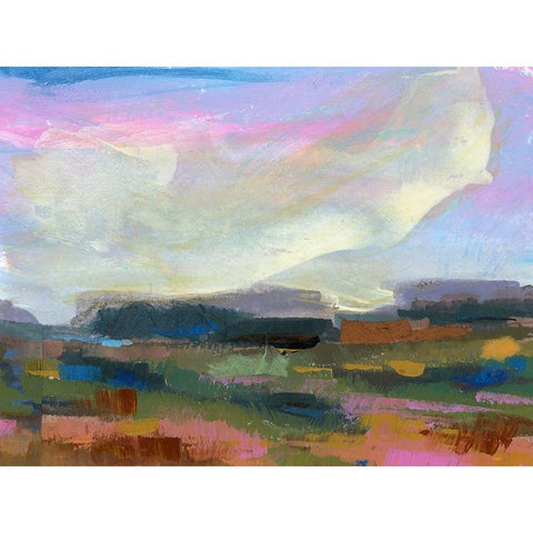 Gods Country  I Black Modern Wood Framed Art Print with Double Matting by Quin, Marabeth