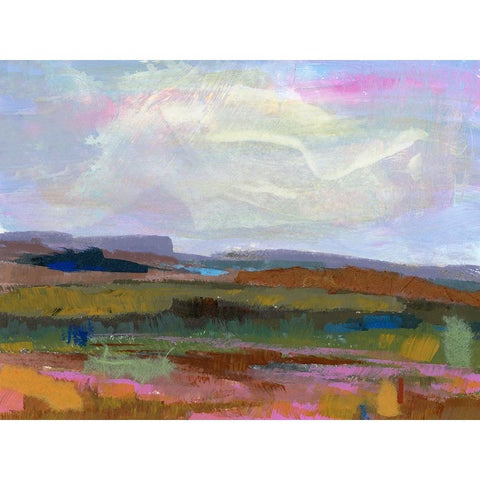 Gods Country  II Black Modern Wood Framed Art Print by Quin, Marabeth